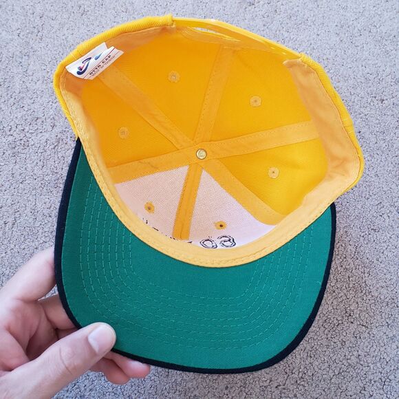 Vintage 90s Steelers Ray Seals Autographed 60 Minute Game Wool Blend Hat Cap NFL - Picture 6 of 8